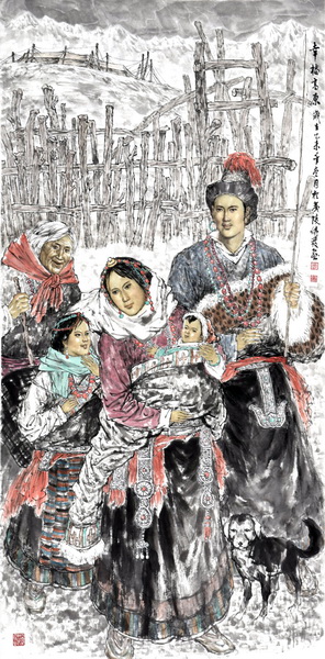 幸福草原（140X70cm）