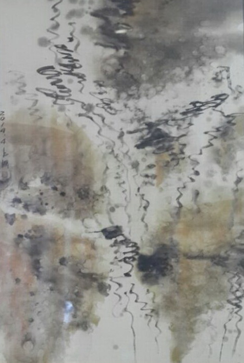 鞠占圃《小溪》